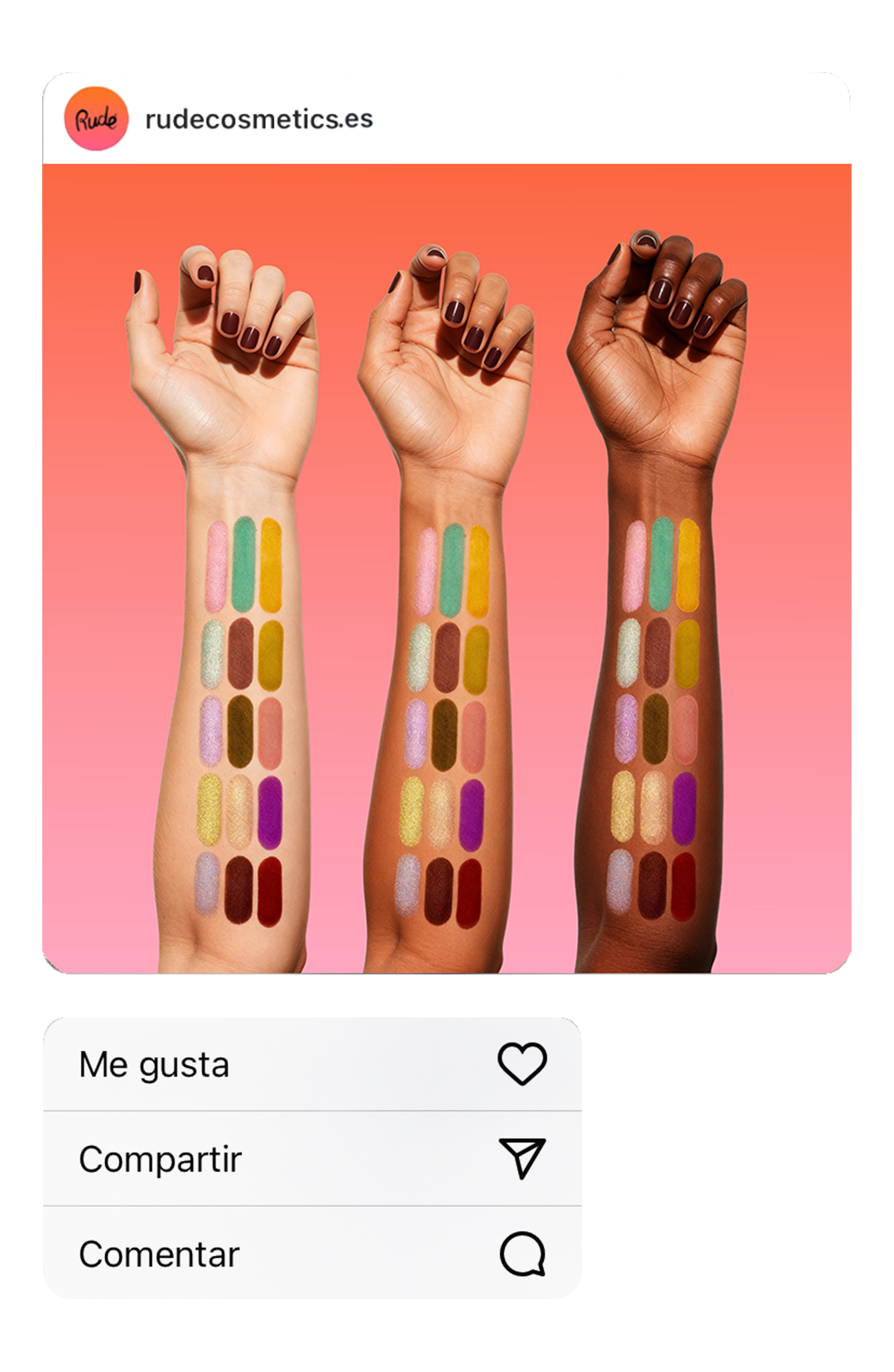 Paleta de coleção de manga Attitude Academia