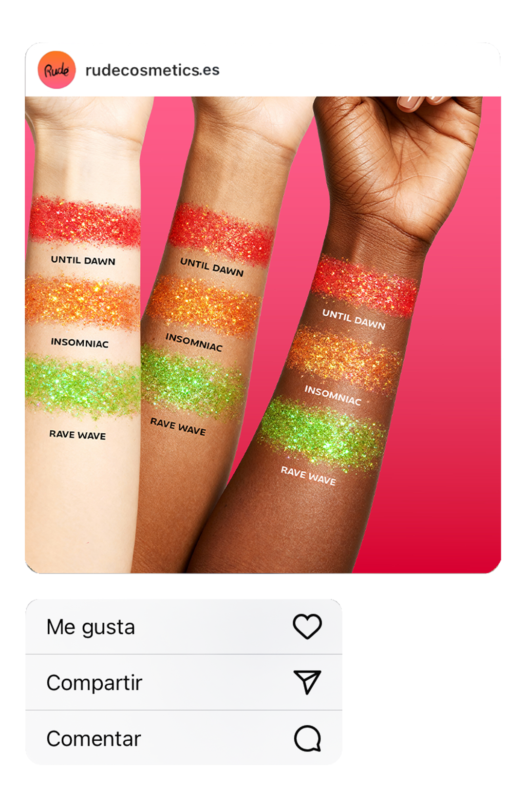 Brilho para o rosto e corpo Freakin Flourescence Insomniac