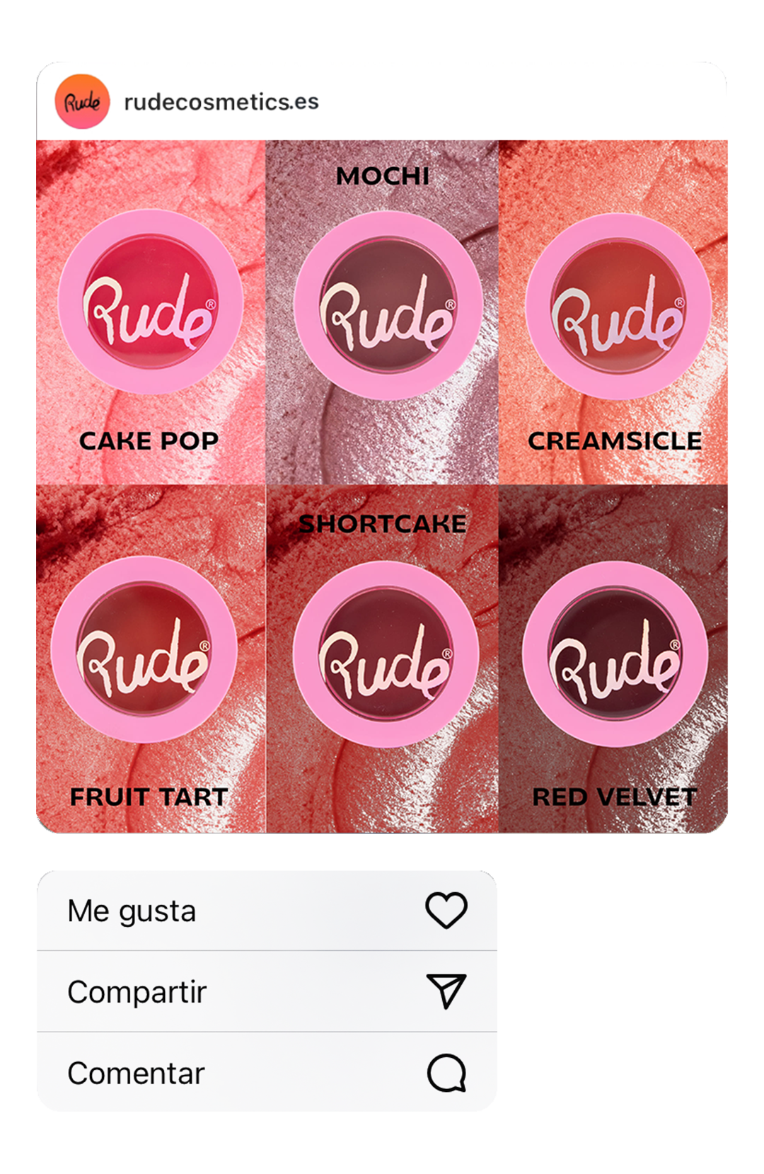 Cream Puff Natural Blush Cake Pop