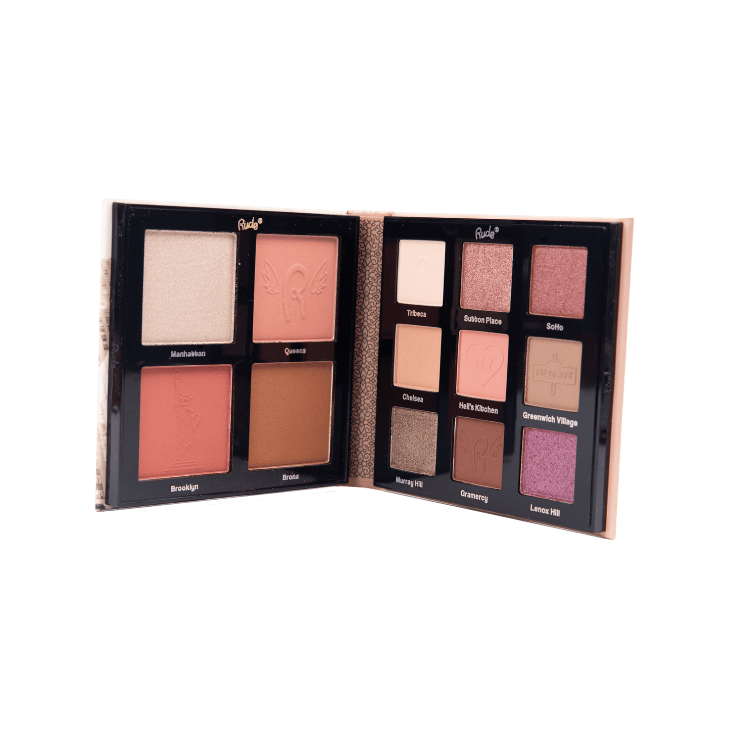 Nude York Face & Eye Palette