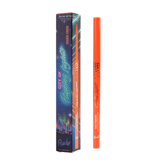 City of Flashing Lights Micro Retractable Liner Orange Crush