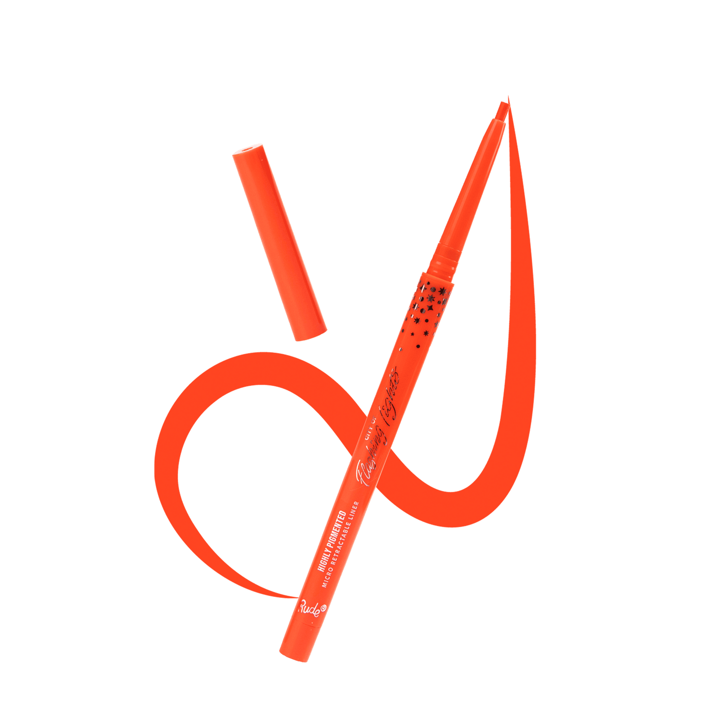 City of Flashing Lights Micro Retractable Liner Orange Crush