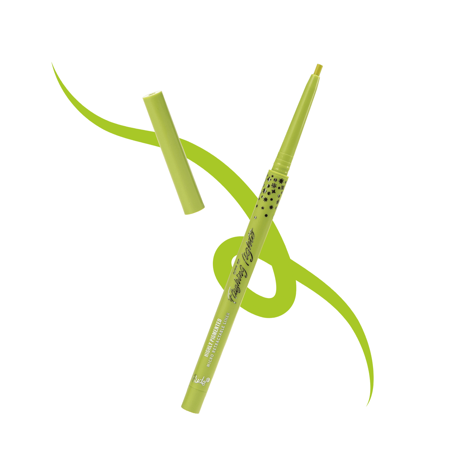 City of Flashing Lights Micro Retractable Liner Freshly Cut