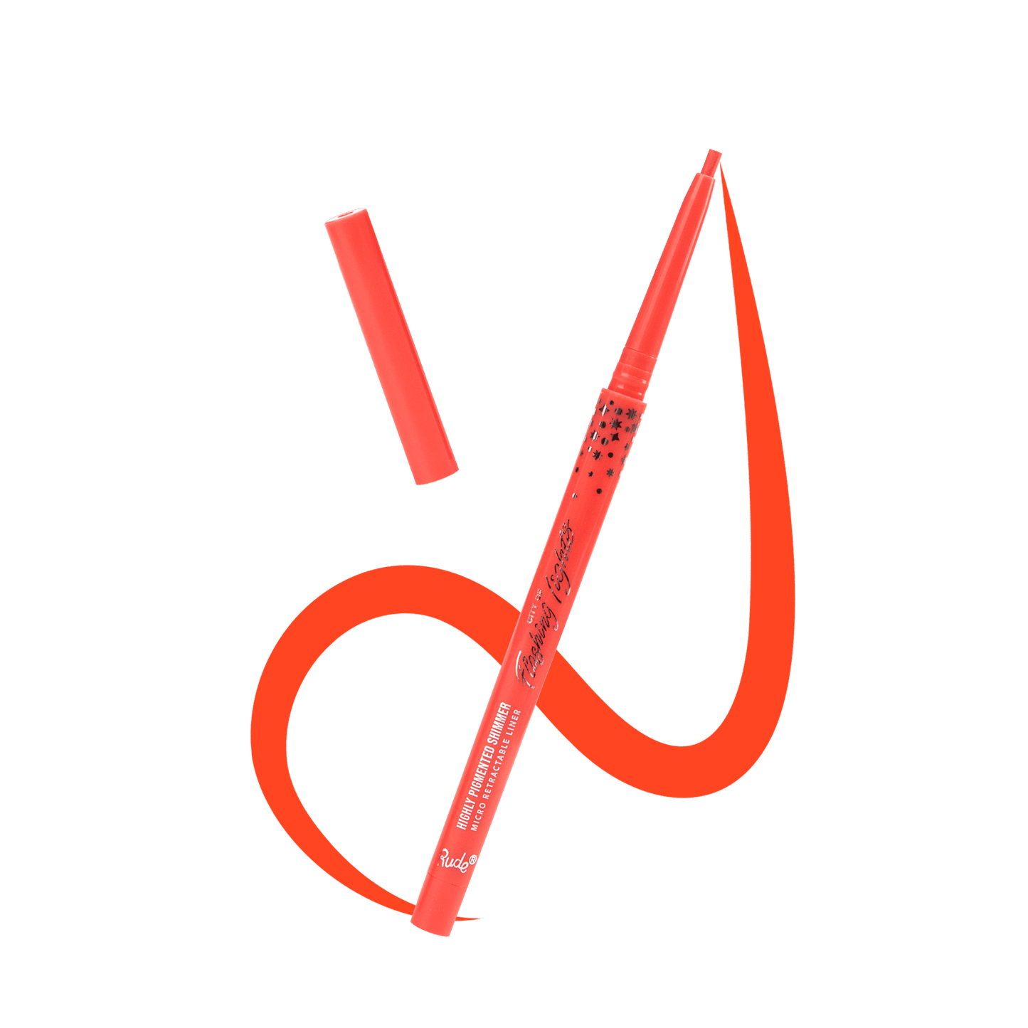 City of Flashing Lights Micro Retractable Liner Sorbet