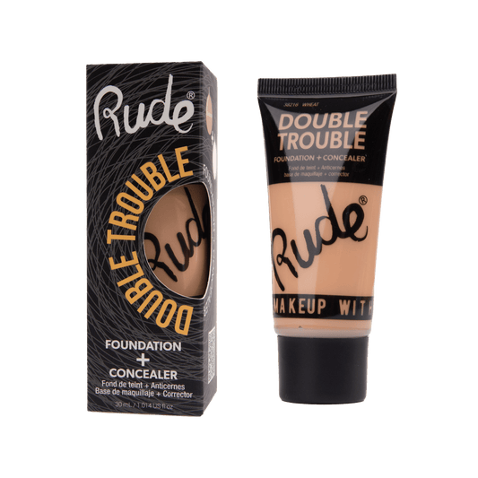 Double Trouble Foundation + Concealer Wheat
