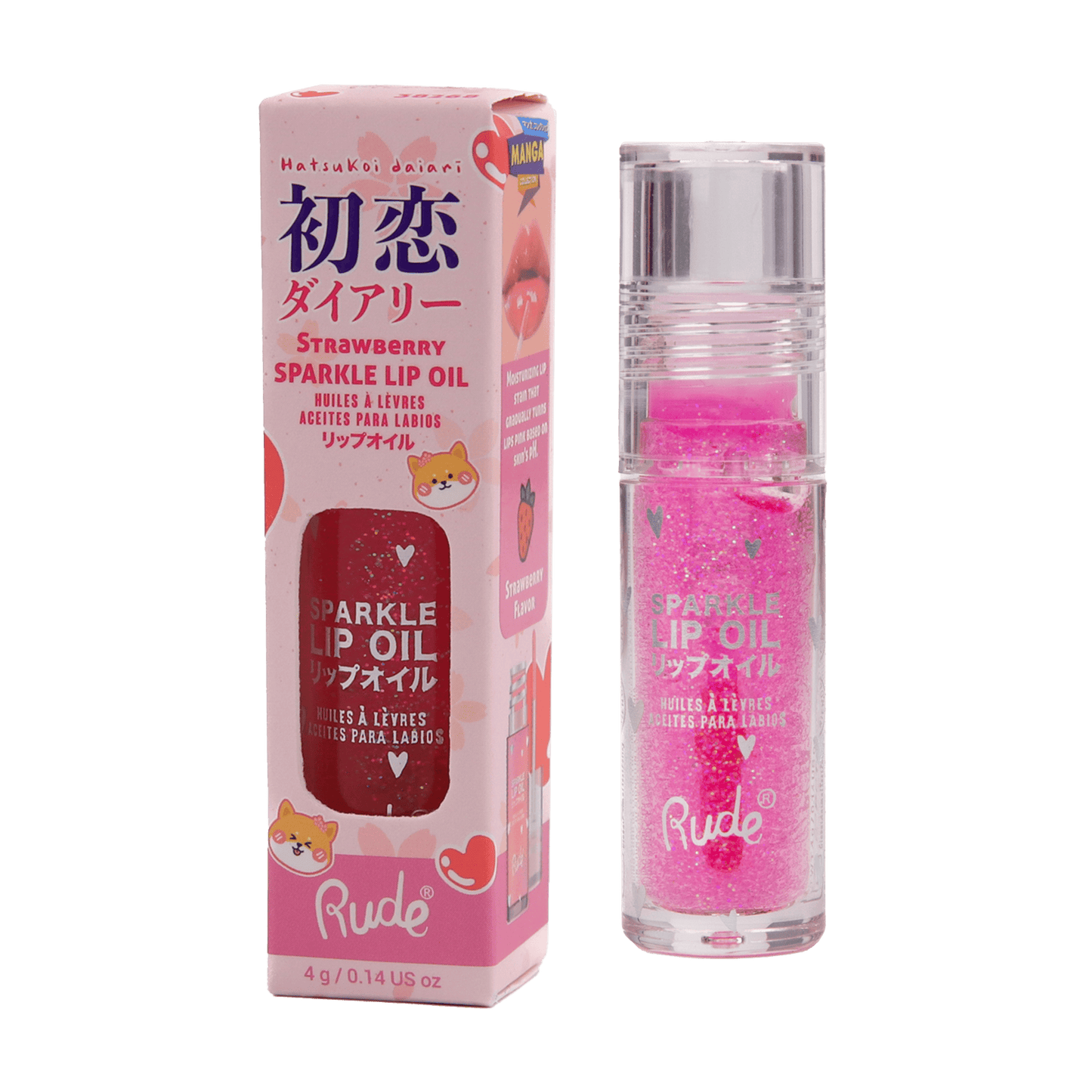 Manga Collection Manga Sparkle Lip Oil Strawberry