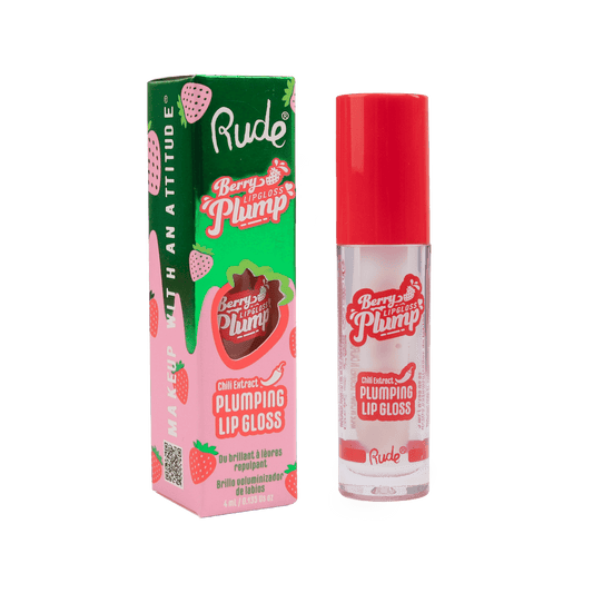 Berry Plump Plumping Lip Gloss Crystal Clear