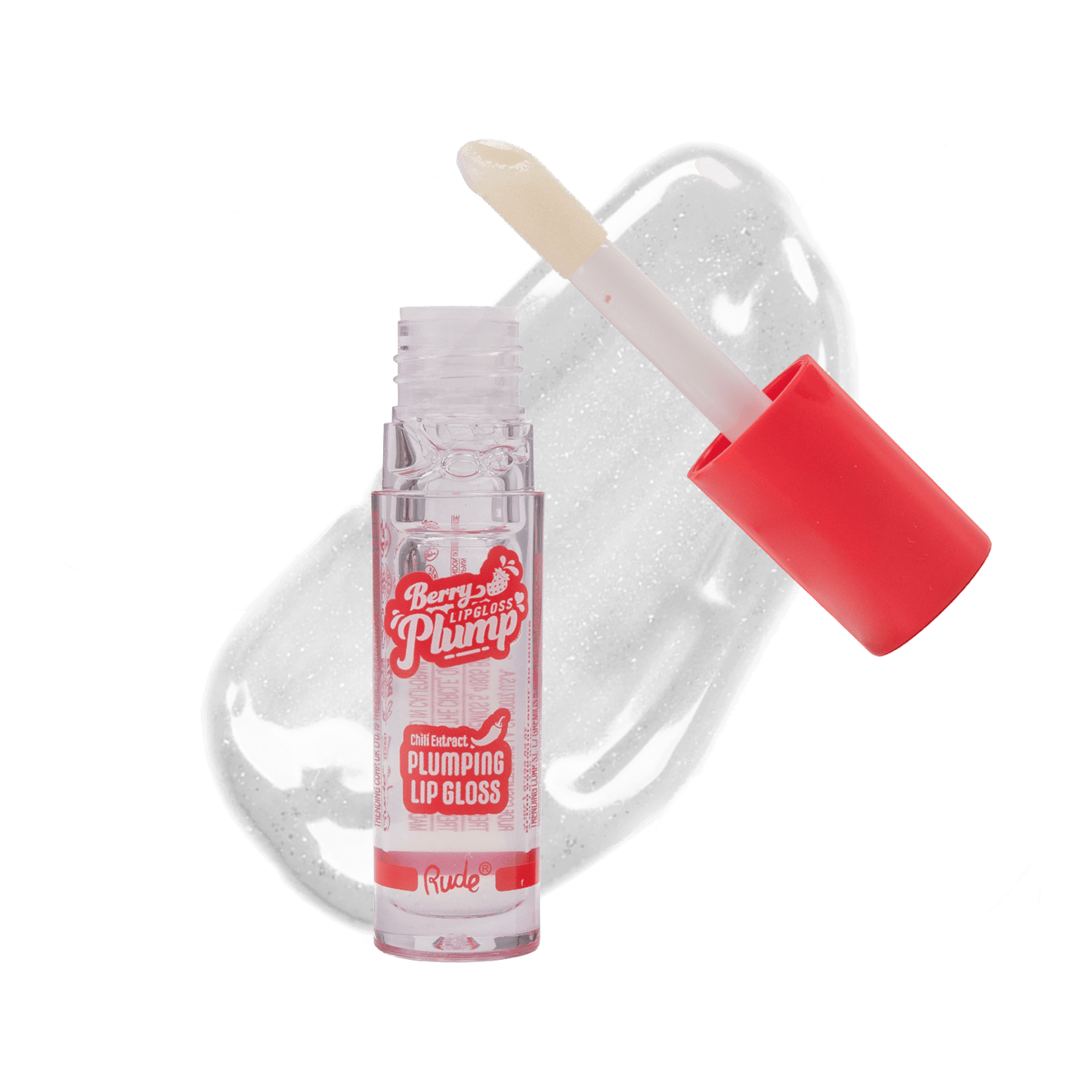 Berry Plump Plumping Lip Gloss Crystal Clear