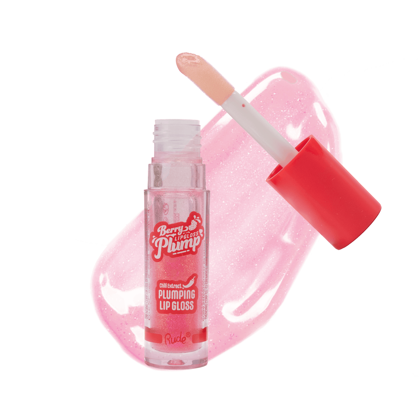 Berry Plump Plumping Lip Gloss Pink Sugar