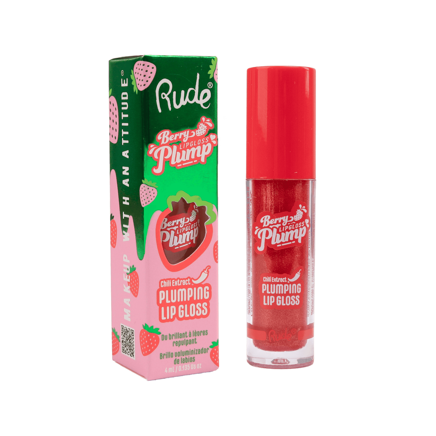 Berry Plump Plumping Lip Gloss Cherry Bomb
