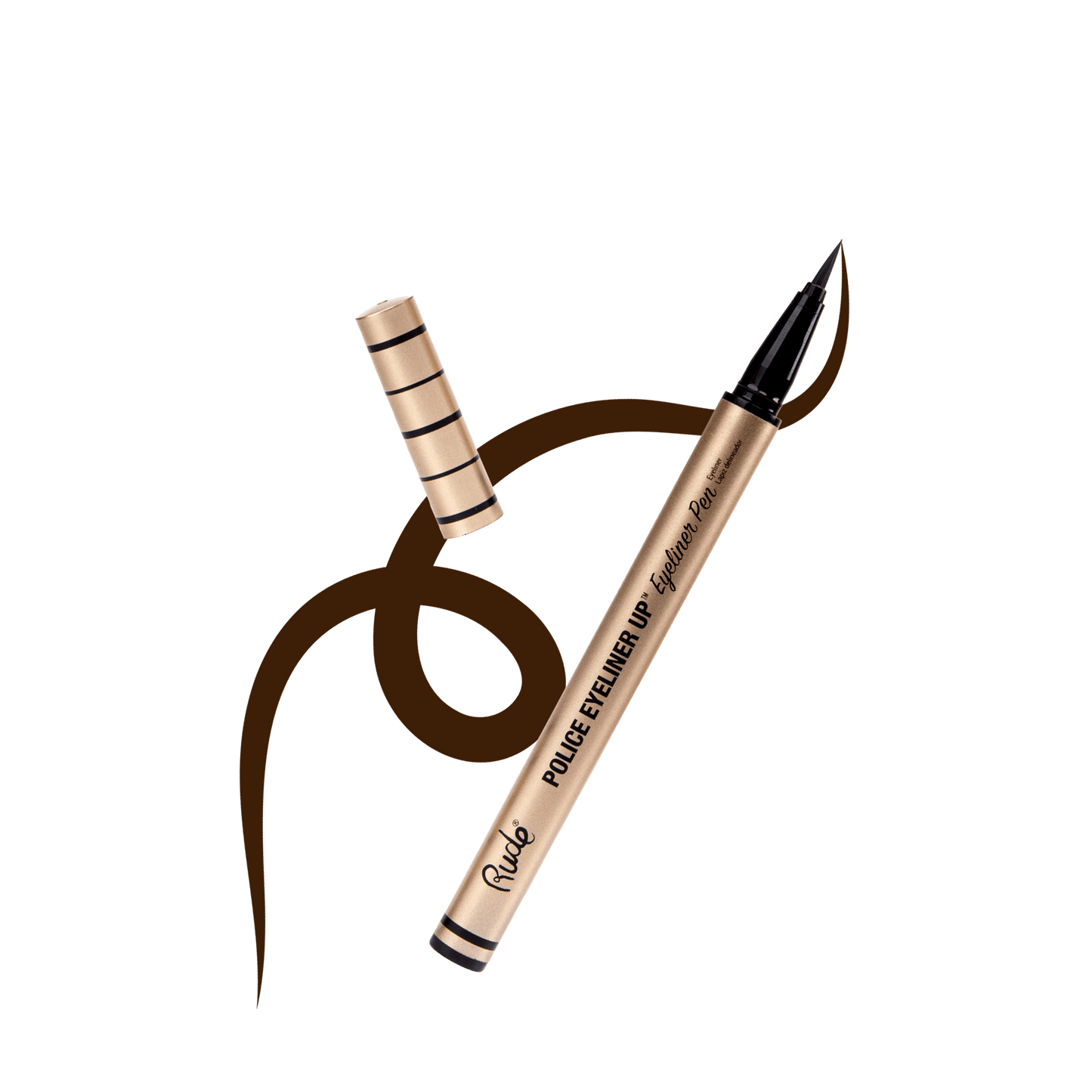 Police Eyeliner Up Eyeliner Pen Big House (Brown)