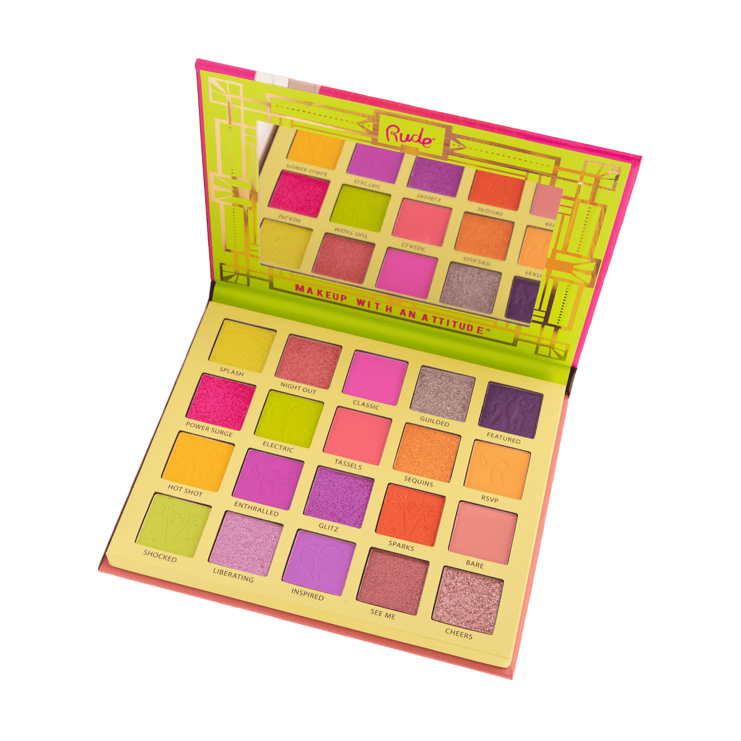 The Roaring 20's Eyeshadow Palette Neon