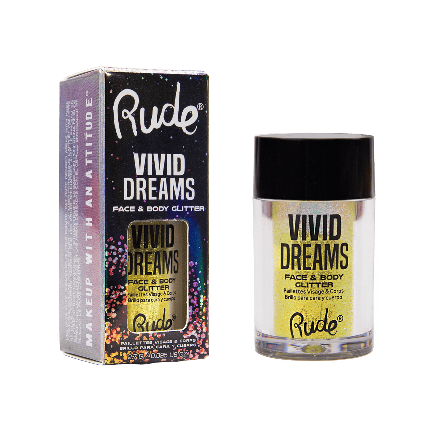 Vivid Dreams Face & Body Glitter Diluted Reality