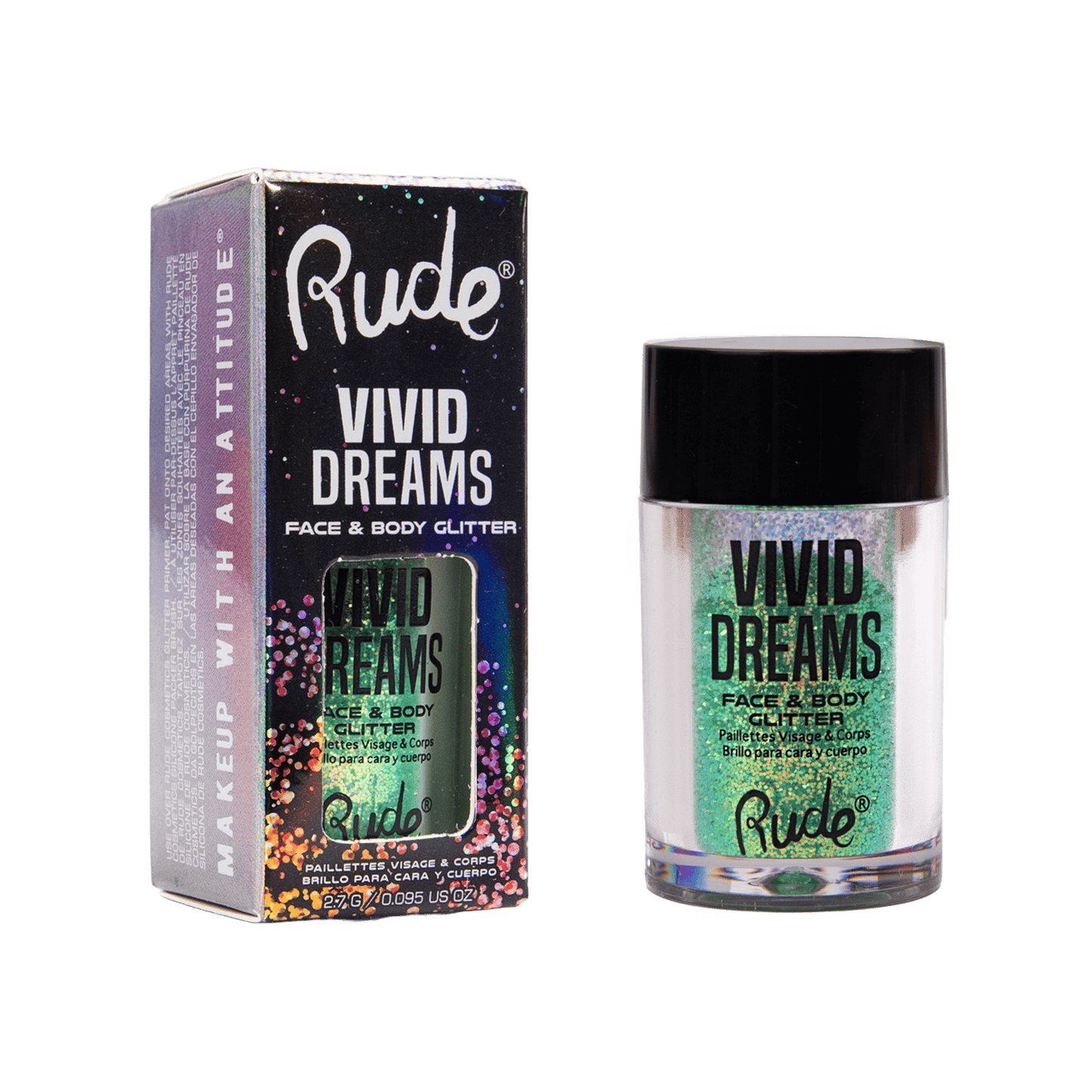 Vivid Dreams Face & Body Glitter Dream in Color