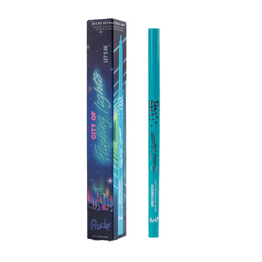City of Flashing Lights Micro Retractable Liner Let's Go
