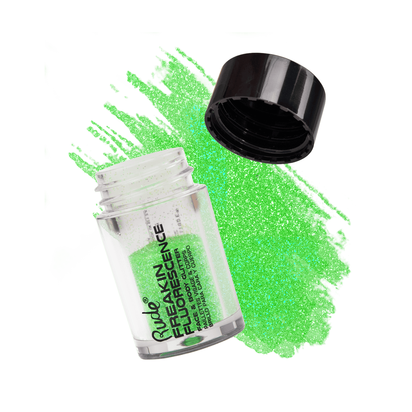 Freakin Fluorescence Face & Body Glitter Rave Wave